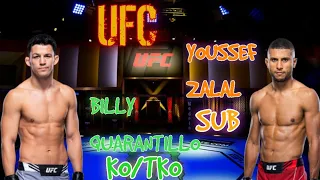 BILLY QUARANTILLO VS YOUSSEF ZALAL | DEEPDIVE: UFC FIGHT NIGHT RIBAS VS NAMAJUNAS