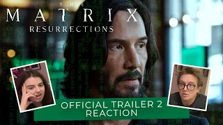 MATRIX RESURRECTION (Official Trailer 2) The Popcorn Junkies REACTION