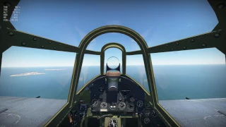 War Thunder F4F-3 Carrier Landing in Simulator Mode