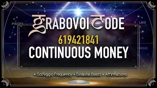 Grabovoi Codes for CONTINUOUS Flow of Money | Grabovoi Sleep Meditation with Grabovoi Numbers