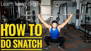 How To Weightlifting "SNATCH" in Hindi ||  #MirabaiChanu #Olympics