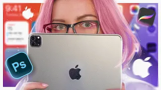 Купила Ipad Pro 2021 | Первые впечатления от художника