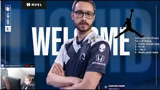 LS and Fudge on TL Bjergsen welcome video