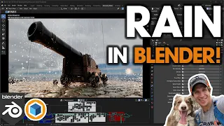 Updated! Is this the BEST Rain Generating Add-On for Blender? (Rain Generator Tutorial)