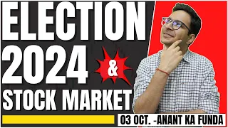 ELECTION 2024 - STOCK MARKET CRASH OR RALLY? | Nifty and Bank Nifty analysis | Election on stocks |