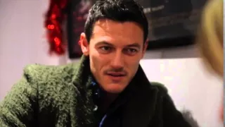 walesonline.co.uk Luke Evans visits the Maxime Cinema in Blackwood