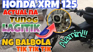 Honda XRM 125 CARB Actual na Tunog ng Lagitik ng Balbola. Alamin.