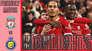 Liverpool FC vs Al Nassr FC: Friendly Football Match Highlights & Game Play