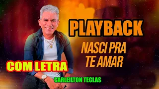 PLAYBACK NASCI PRA TE AMA - FRANK LOPES - KARAOKE NASCI PRA TE AMAR