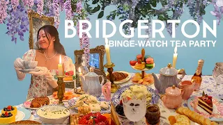 DIY Bridgerton Binge-Watch Tea Party | Diaries of an L.A. Local