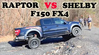 Raptor vs Shelby vs F150 FX4 2022 Comparison 4x4 Off-Roading Ford Trucks