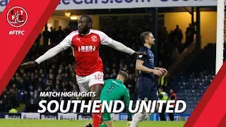 Southend United 1-2 Fleetwood Town | Highlights