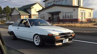 新千歳モーターランド ae86 ドリフト -863- Be Make drift