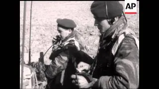 PARATROOPS IN ALGERIA - NO SOUND