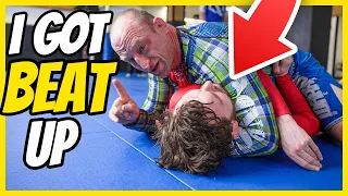 I Got Beat Up By A Jiu-Jitsu Black Belt