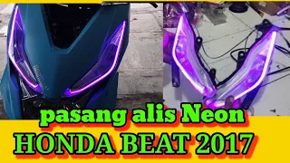 CARA PASANG ALIS PADA MOTOR BEAT 2017,#lampu alis drl,#lampu alis honda,#beat fi 2017,