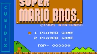 Aquí probando el primer Super Mario en el emulador Nestopia