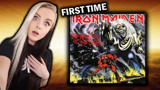 FIRST TIME listening to Iron Maiden - "Hallowed Be Thy Name" REACTION