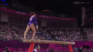 Jordyn Wieber 2012 Olympics QF BB