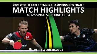 Yang Tzu Yi vs Ruwen Filus | MS R64 | 2023 ITTF World Table Tennis Championships Finals