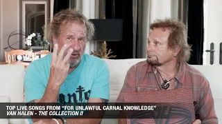 Sammy Hagar & Michael Anthony on The Top Live Songs from For Unlawful Carnal Knowledge