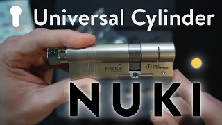 Nuki Cylindre Universel 🔒🚪le meilleur ami de votre Nuki Smart Lock