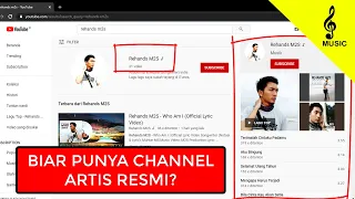 Cara EDARKAN LAGU dan PUNYA CHANNEL ARTIS RESMI SENDIRI❓❗️