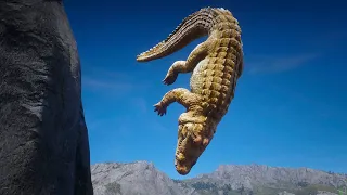 Alligator RAGDOLL in Red Dead Redemption 2 PC ✪ Vol 1