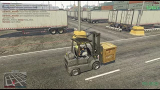 GTA V Forklift Тruck Driver