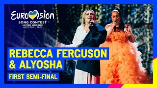Rebecca Ferguson & Alyosha - Welcome To Our House / Ordinary World | Eurovision 2023 🇺🇦🇬🇧