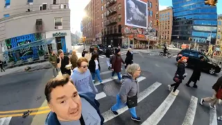 NYC Walking Tour with an Insta360 X3