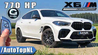 770HP BMW X6M G-Power REVIEW on AUTOBAHN [NO SPEED LIMIT] by AutoTopNL