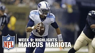 Marcus Mariota Highlights (Week 9) | Titans vs. Saints | NFL