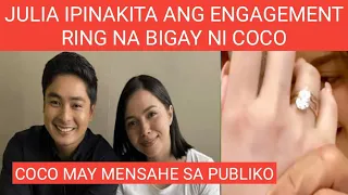 JULIA MONTES IPINAKITA ANG ENGAGEMENT RING NA BIGAY NI COCO MARTIN