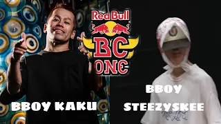 BBOY KAKU VS STEEZYSKEE RED BULL BC ONE CYPHER JAPÃO 2022