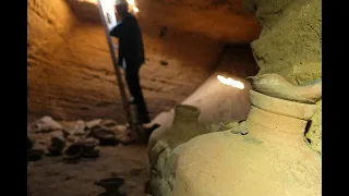 Grabhöhle in Israel entdeckt: "Wie in einem Indiana-Jones-Film" | AFP