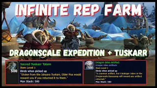 INFINITE REP Farm Guide For Tuskarr + Dragonscale Expedition | World of Warcraft Dragonflight