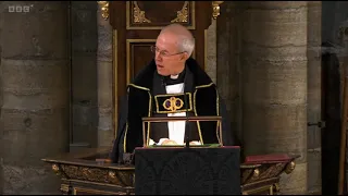 2022 Funeral of Queen Elizabeth II Part 10 The Sermon Justin Welby Archbishop of Canterbury