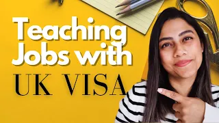How to become a TEACHER in UK with UK WORK VISA | HOW TO GET TEACHING JOBS IN UK