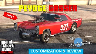 Vapid Peyote Gasser (Ford Thunderbird) Clean Drag Build and Review (GTA 5 Online Podium Car Review)