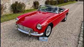 MG B Roadster de 1971 vendue chez Gt Vintage Classic Cars