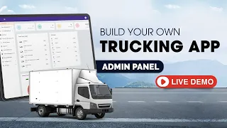 Logistics and Transportation App Development  | Uber Freight | Trucking App Admin Panel Live Demo