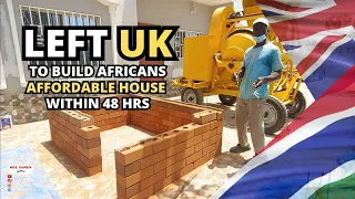 Left UK to Build Affordable house for Africans