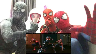 VENOM vs AMAZING SPIDER-MAN vs CARNAGE - Part6 - (EPIC FIGHT) REACTION!