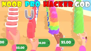 NOOB vs PRO vs HACKER vs GOD - Popsicle Stack