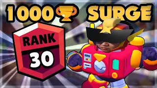 we HAD TO TRANSFORMED into SURGE to PUSH to 1,000 TROPHIES (Rank 30) 🍊