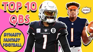 My Top 10 Dynasty QB Rankings (they're decent at best)