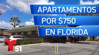 Apartamentos por $750: convierten hotel de Florida en viviendas asequibles