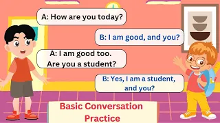 Conversation and Comprehension Practice1 I Hello! How are you? I  with Teacher Jake
