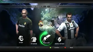 PES 2011 (REAL MADRID vs JUVENTUS FC)